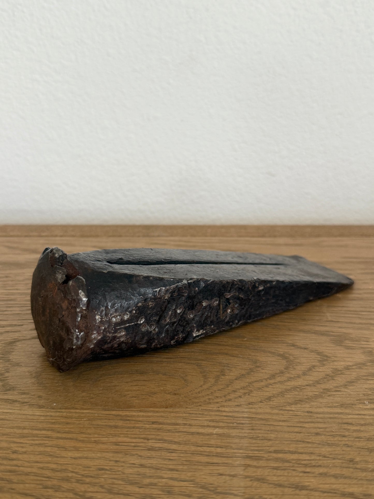 Antique Steel Wedge