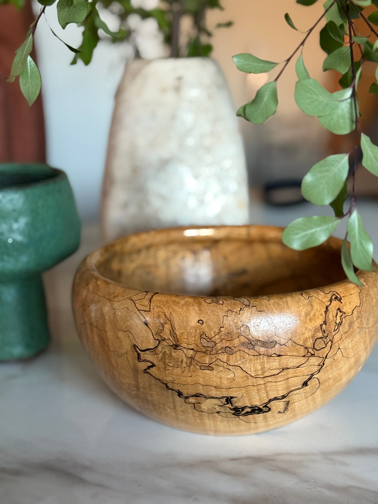 Rare Spalted Maple Bowl