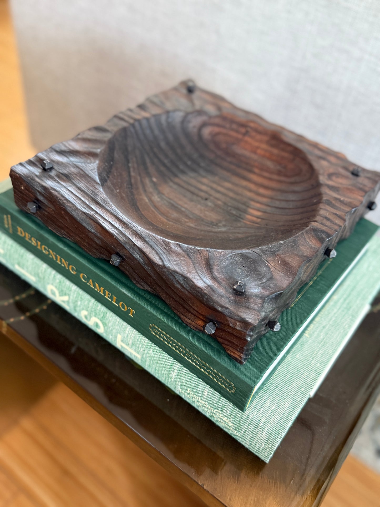 Vintage Spanish Wood Tray