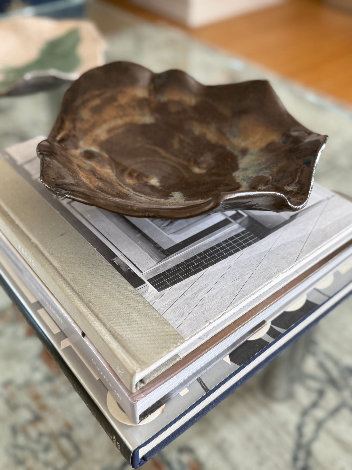 Wavy Sculptural Bowl