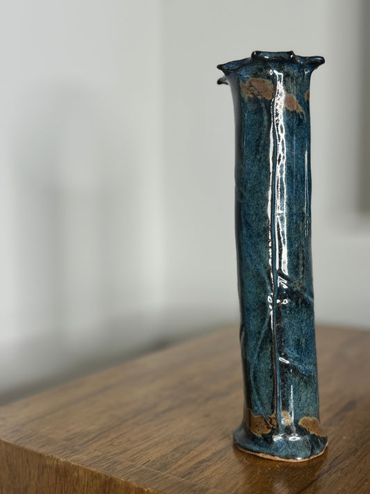 Sculptural Column Vase