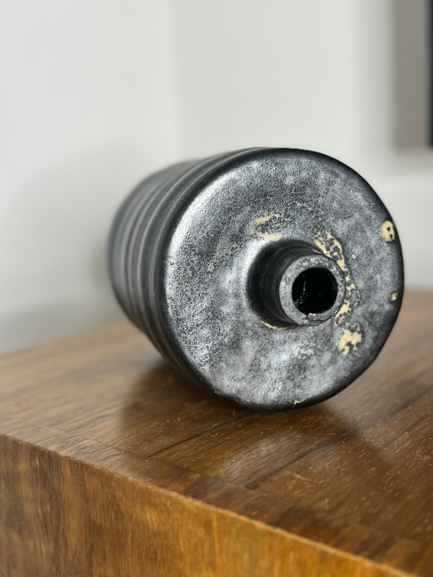 Gunmetal Glaze Vase
