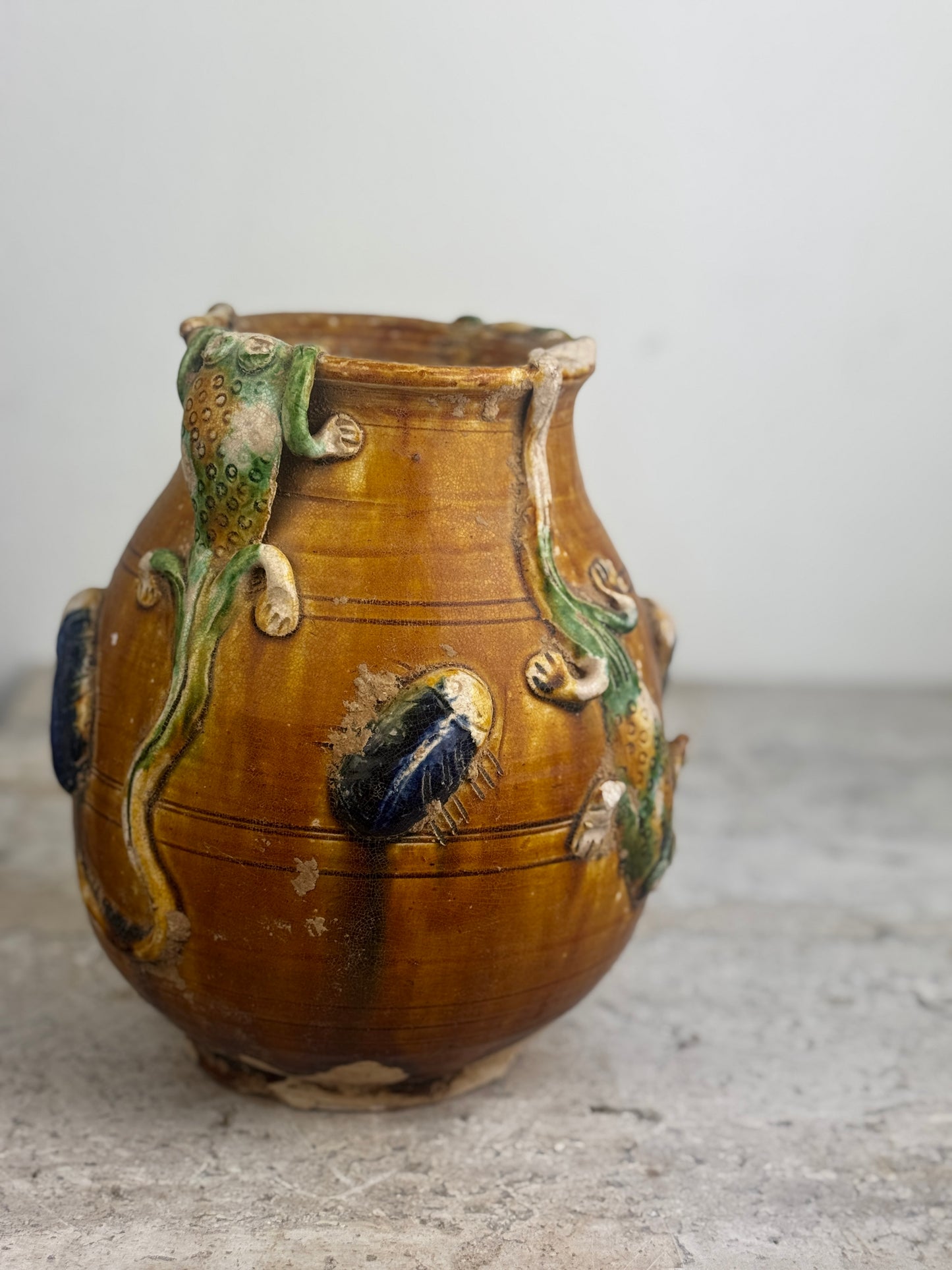 Pair of Tangsancai Vases
