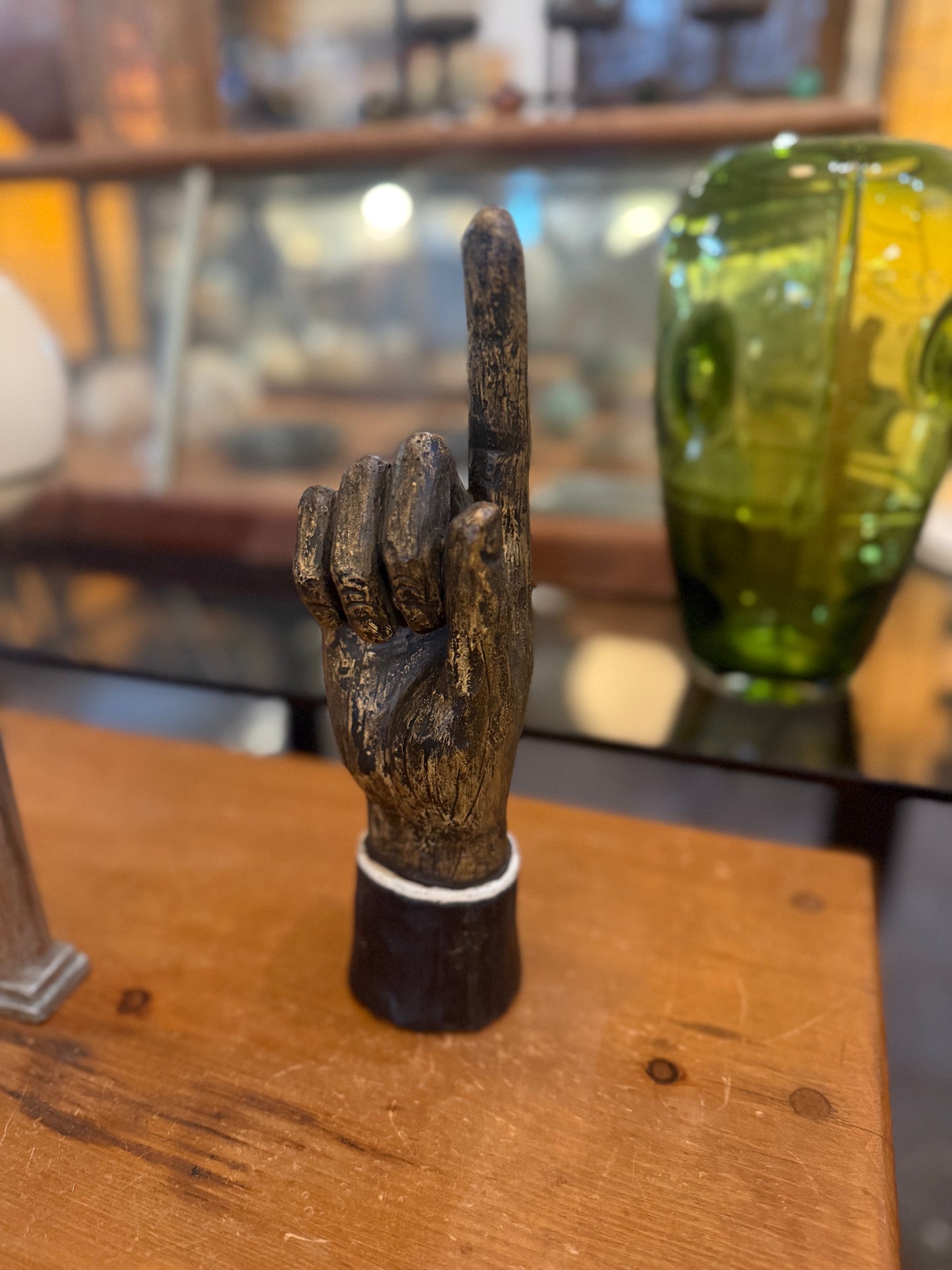 Folk Hand Sculpture
