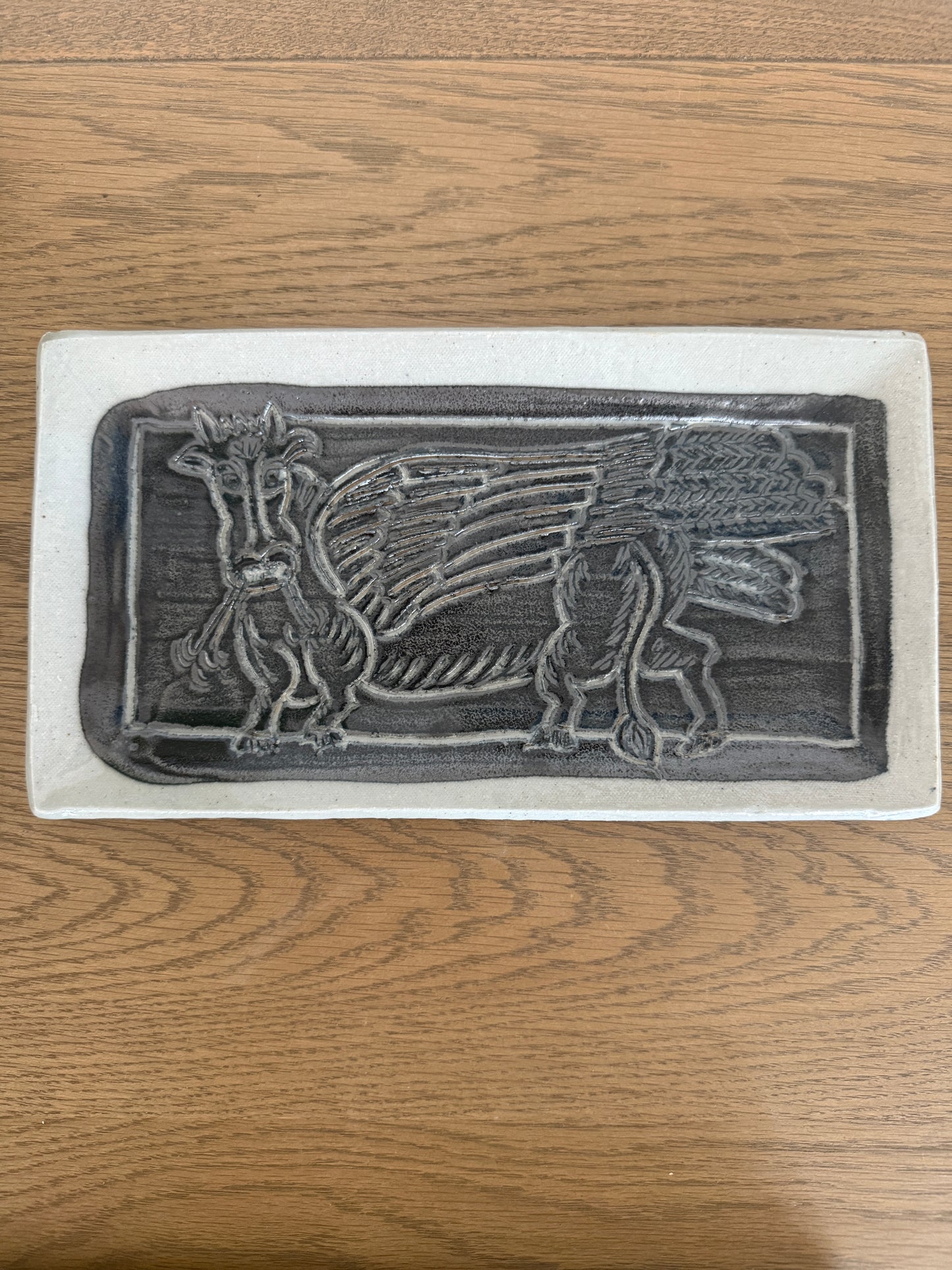 Vintage Studio Pottery Tray