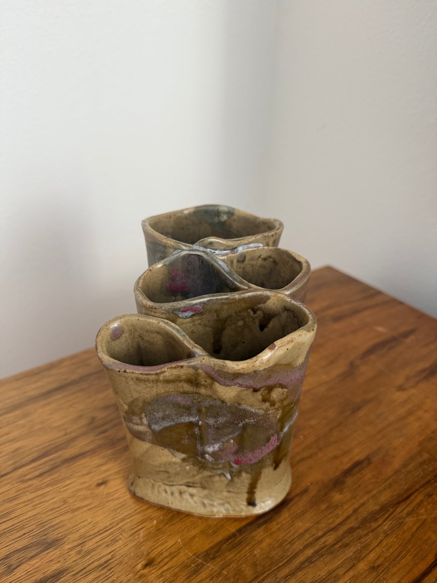 Abstract Form Studio Pottery Vase