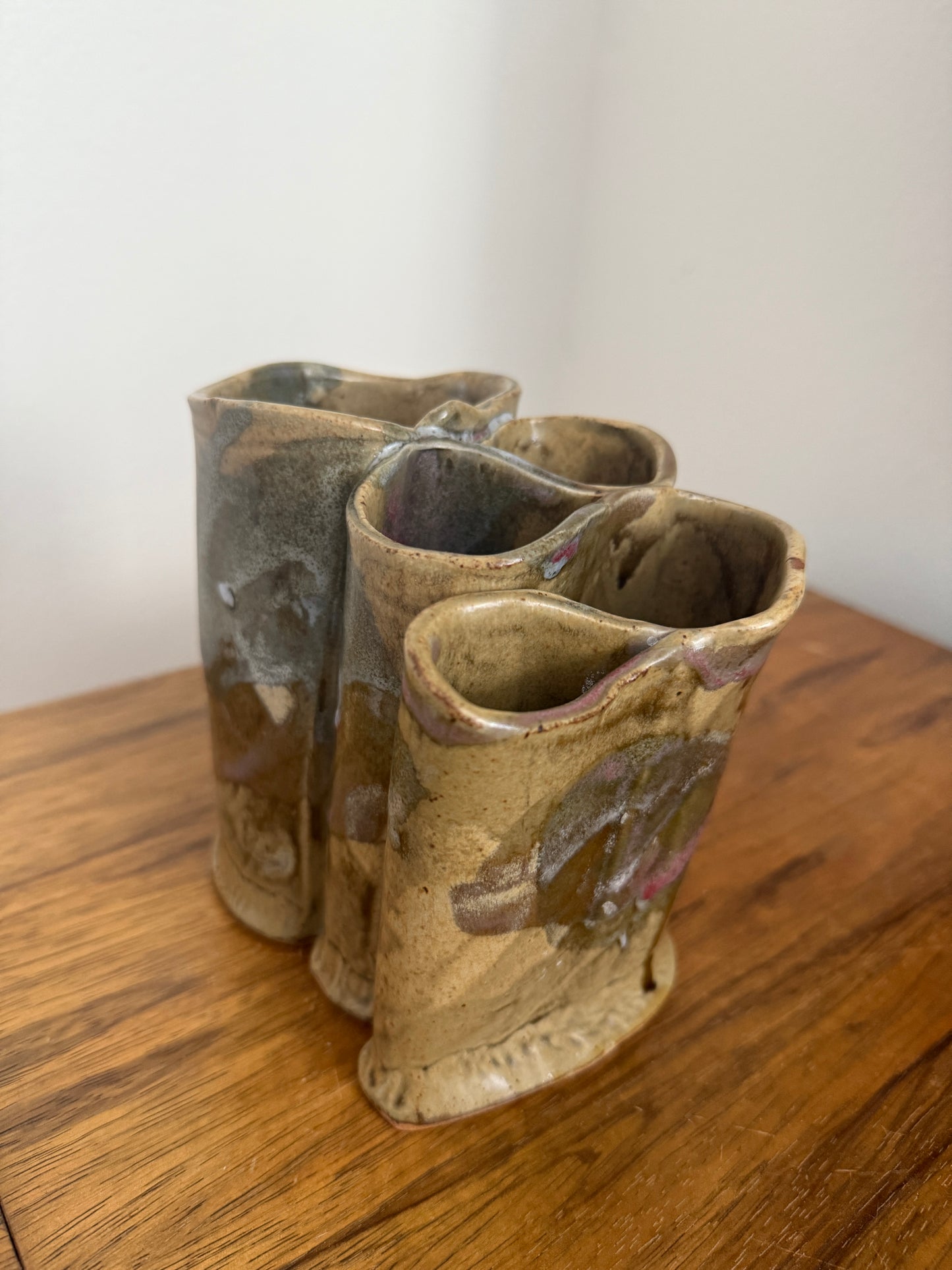 Abstract Form Studio Pottery Vase