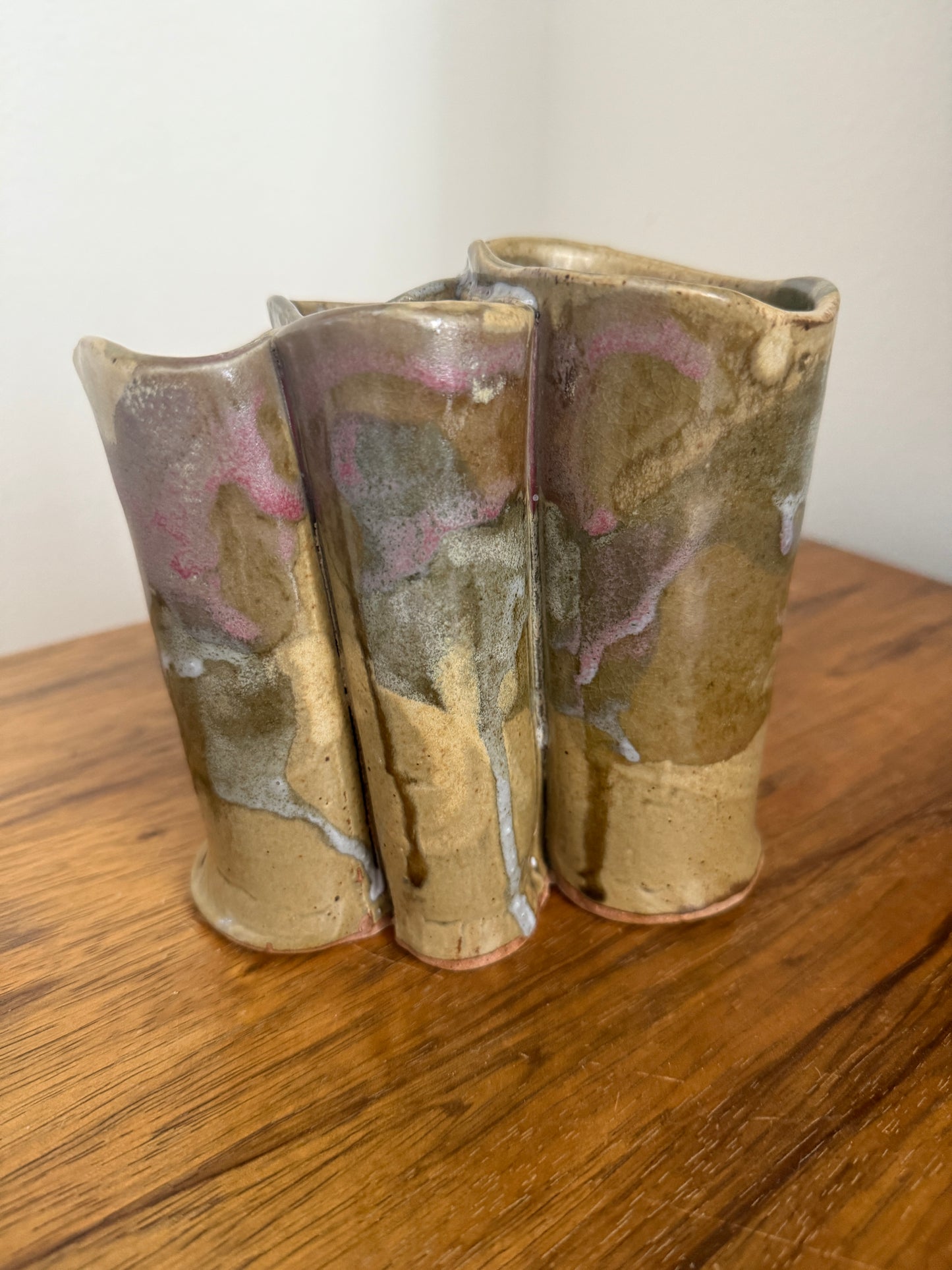Abstract Form Studio Pottery Vase