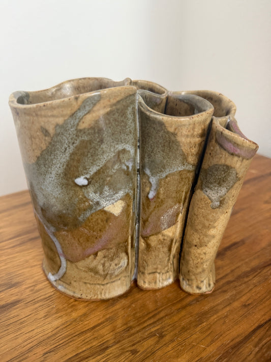 Abstract Form Studio Pottery Vase