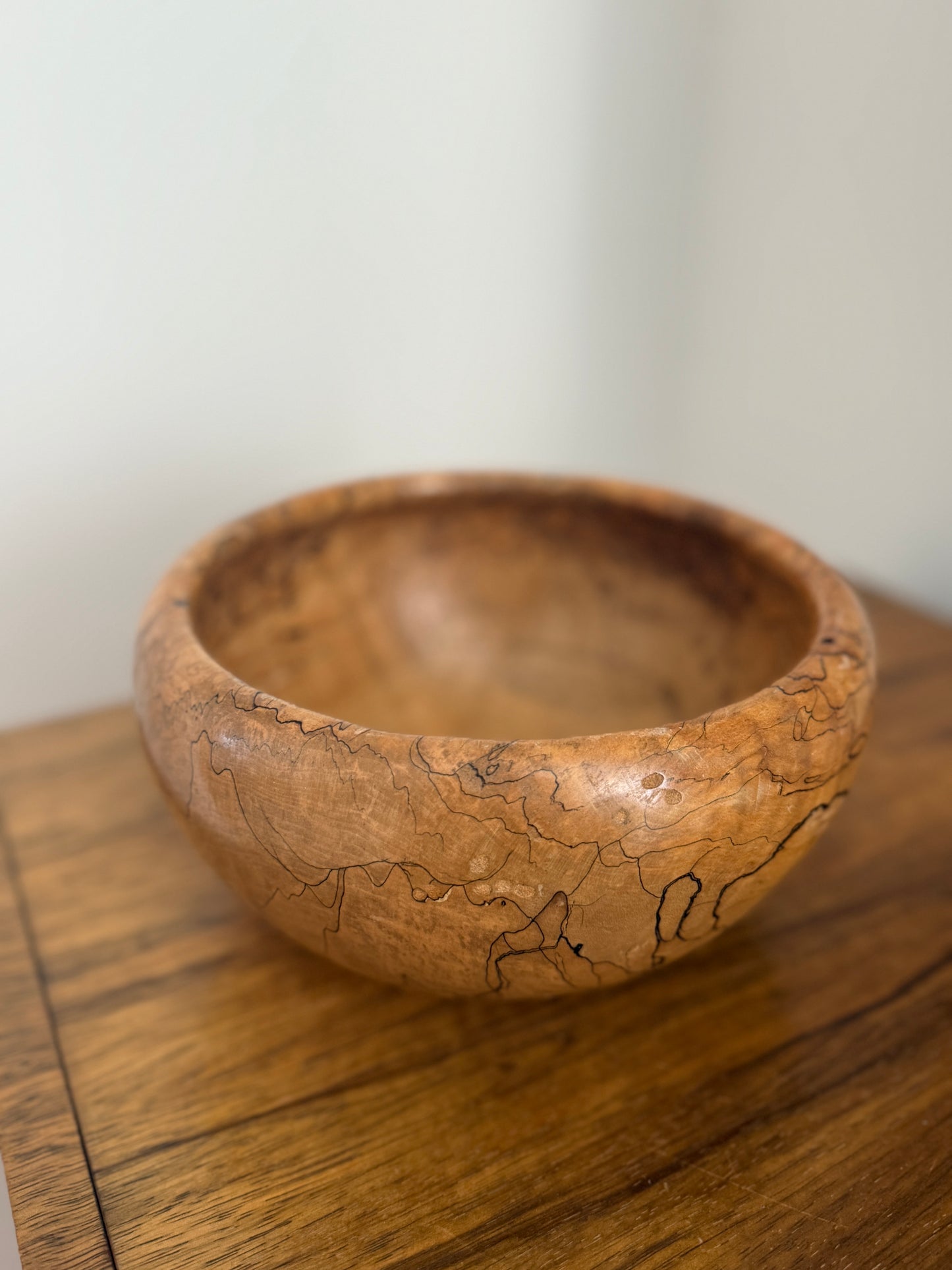Rare Spalted Maple Bowl
