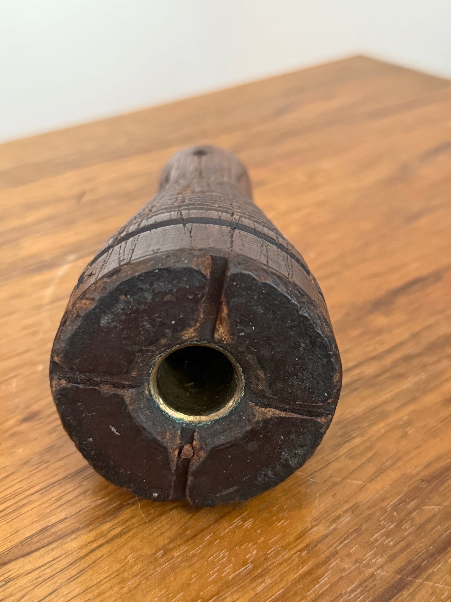 Set of 3 Antique Bobbins | Candleholders