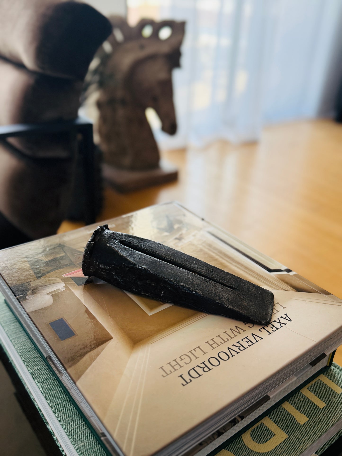 Antique Steel Wedge