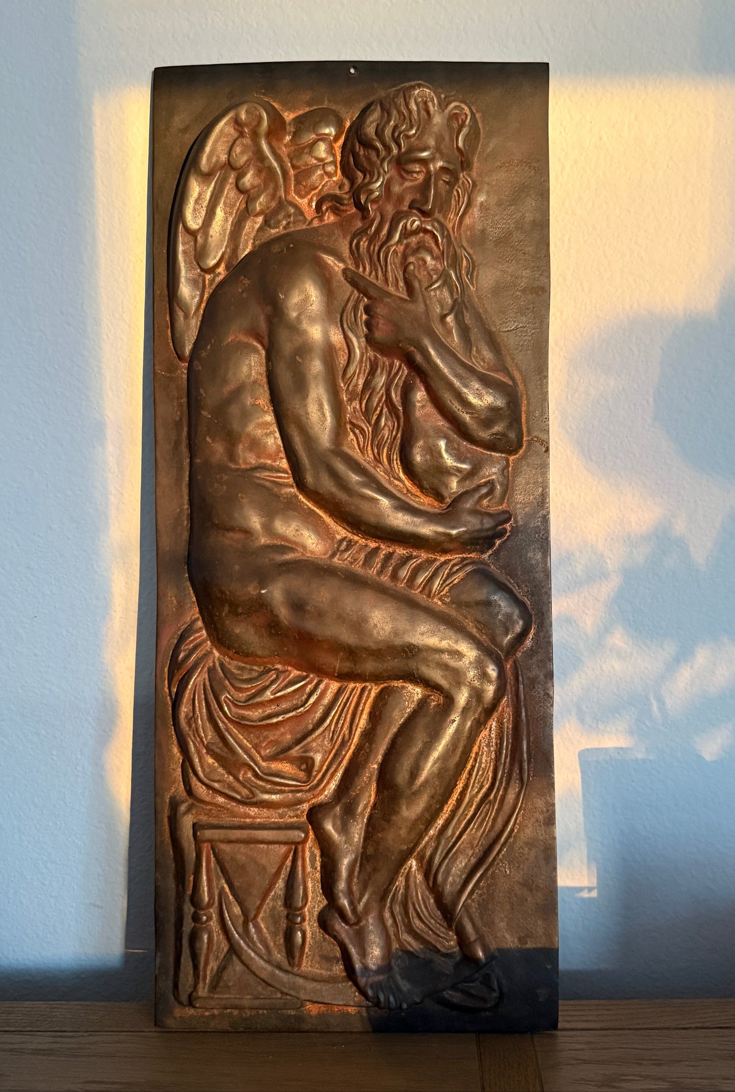Bronze Bas-Relief Wall Plaque