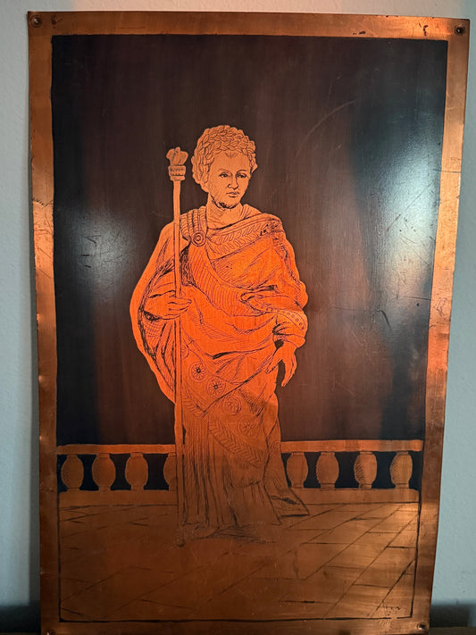 Copper Wall Plaque