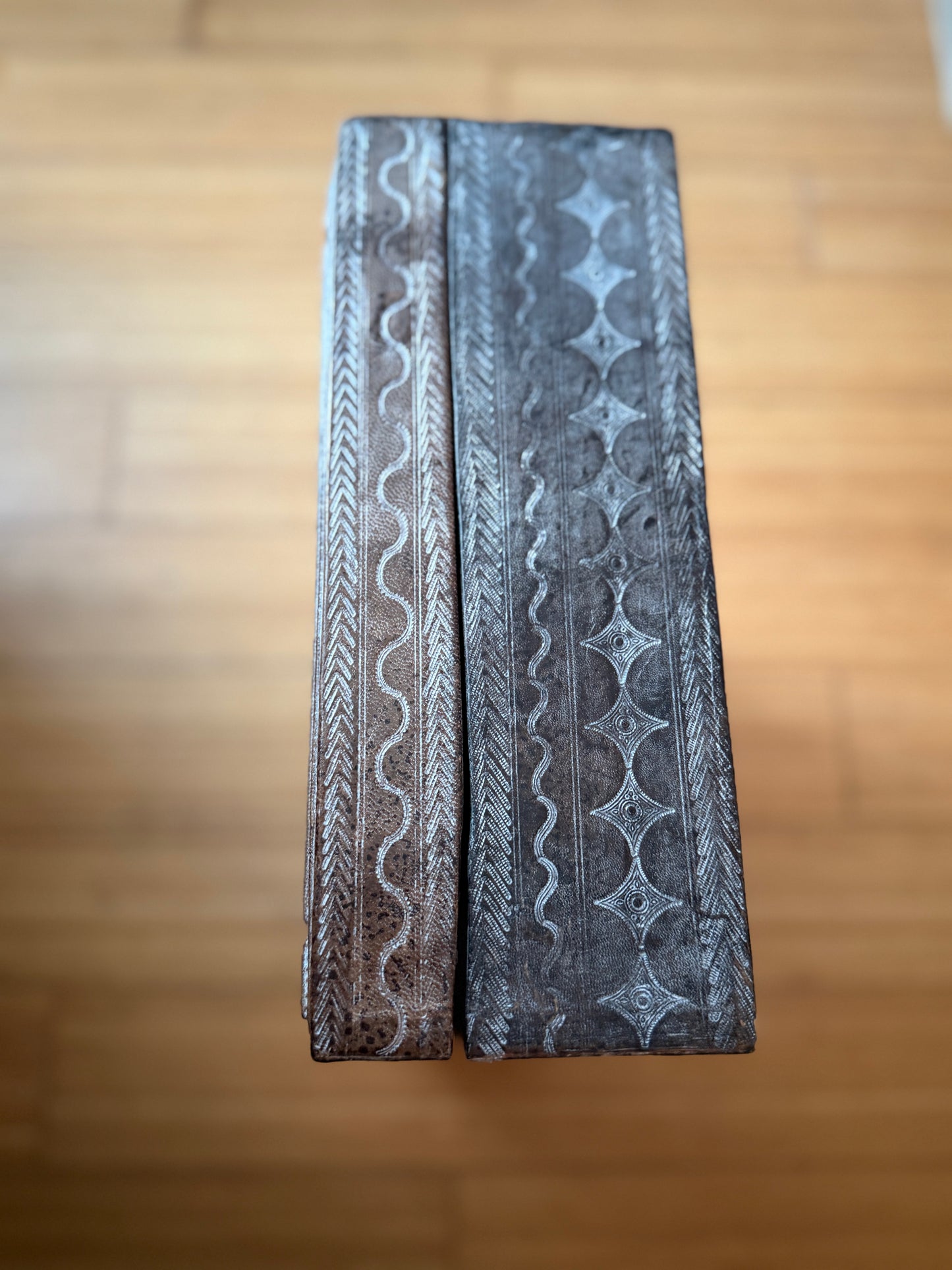 Tooled & Patterned Leather Box
