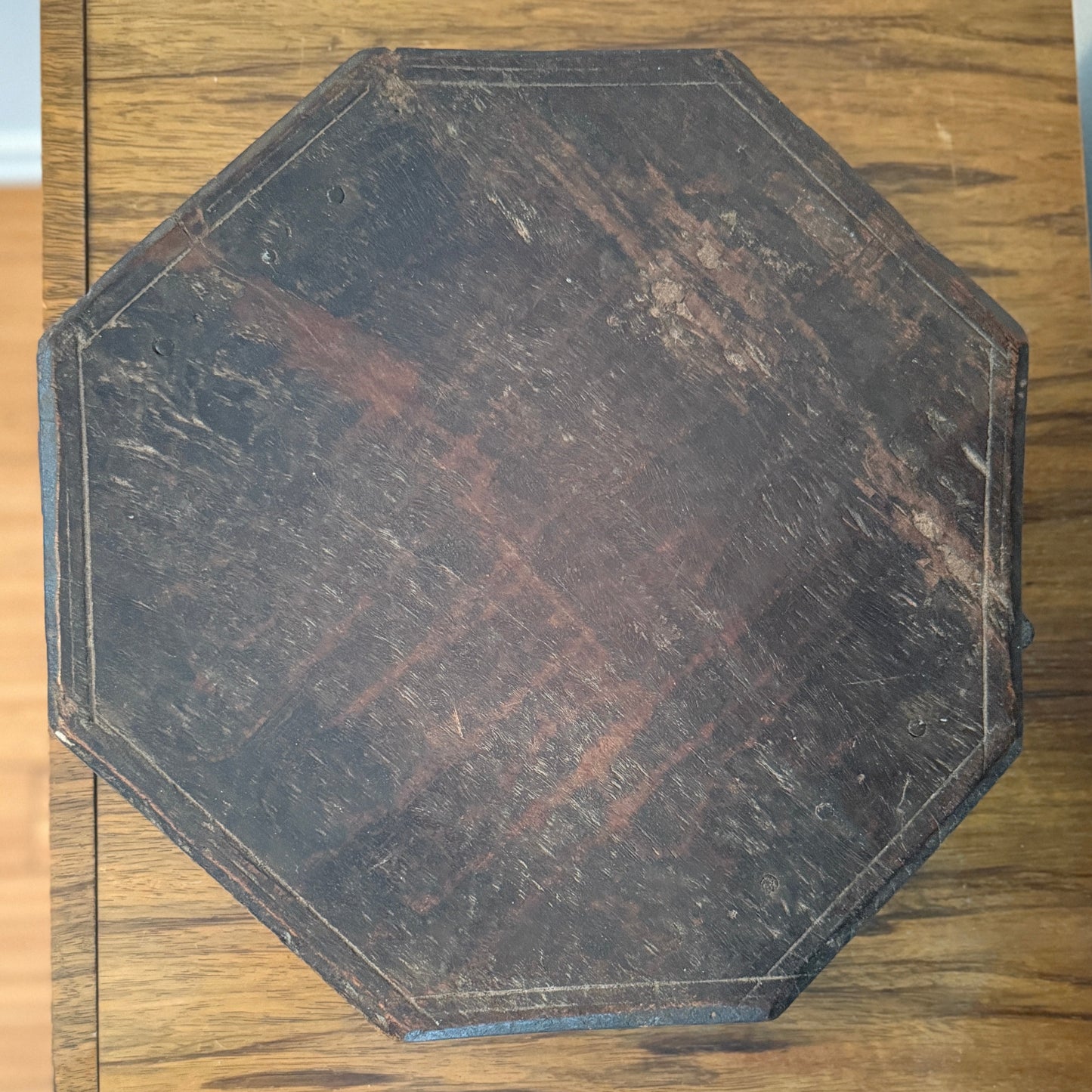 Antique Wood Pedestal