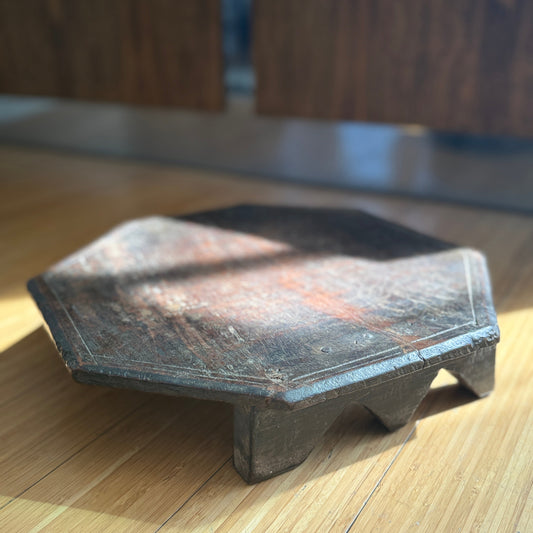 Antique Wood Pedestal