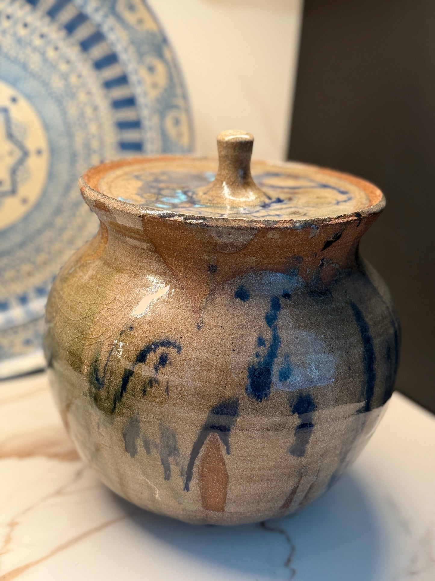 Remarkable Studio Pottery Jar