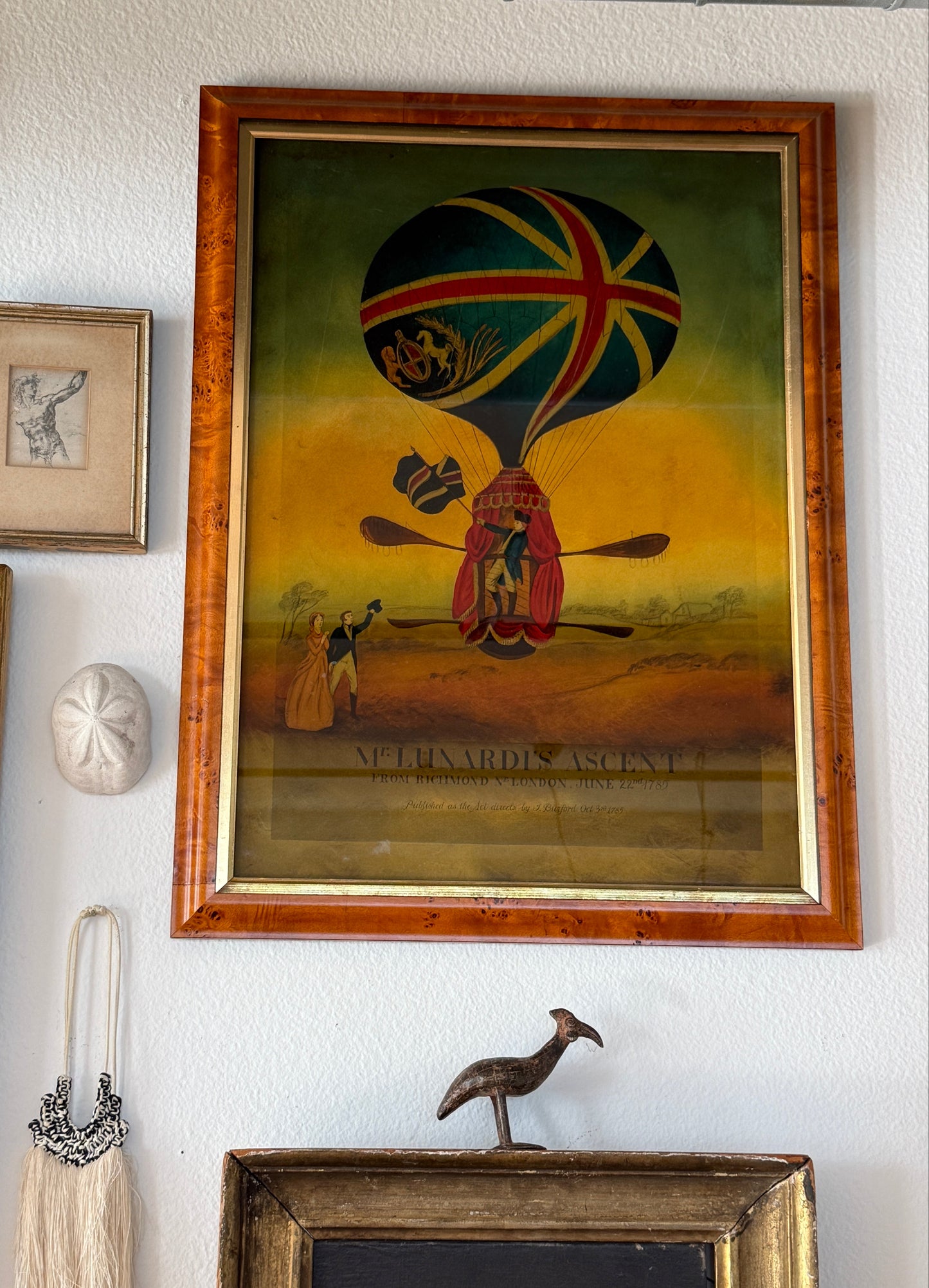 Reverse Glass Lithograph