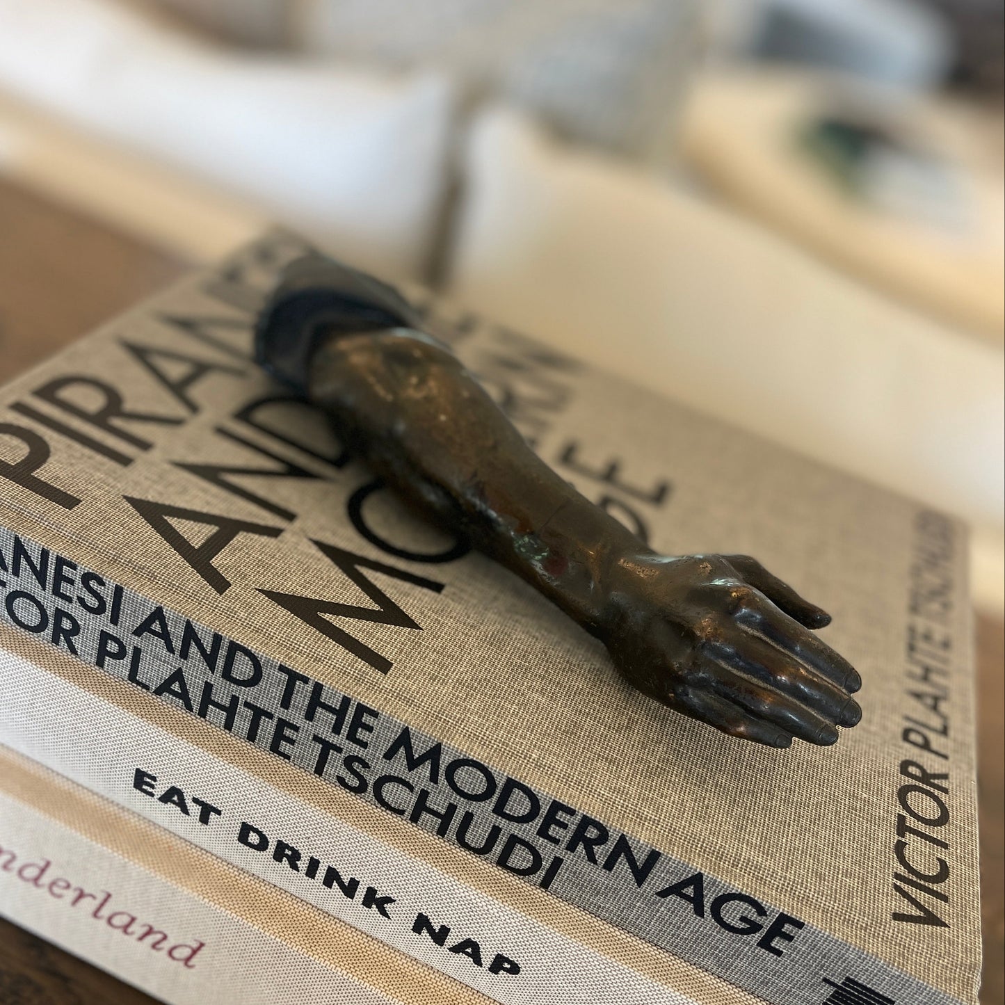 Bronze Hand Scultpure