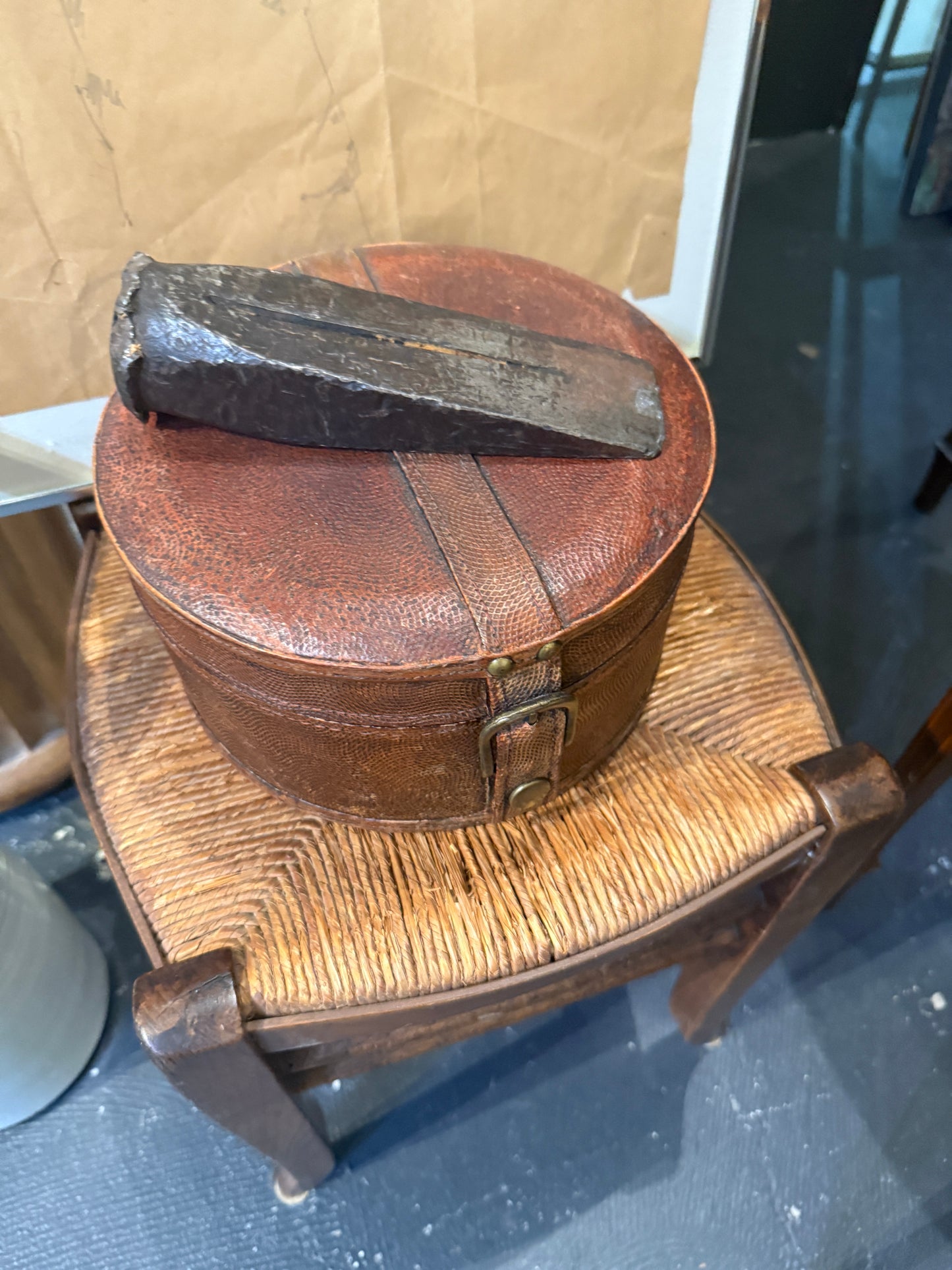Antique Gentlemen's Collar Box
