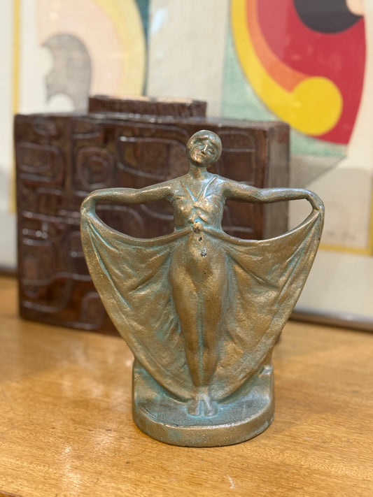 Art Deco Cast Iron Bookends