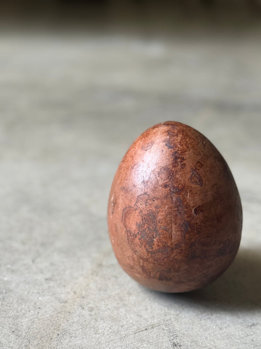 Antique Blown Egg Sculpture