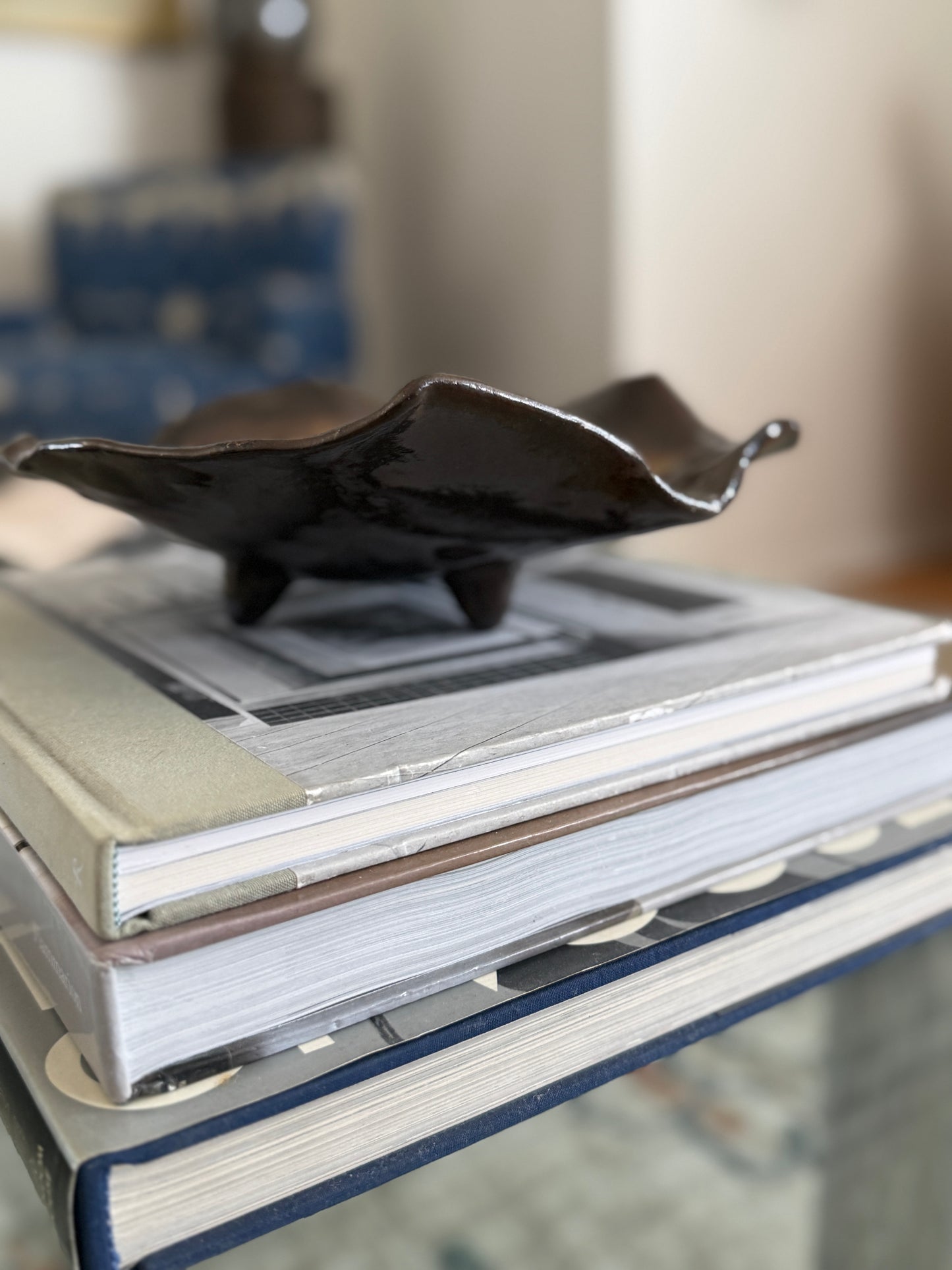 Wavy Sculptural Bowl