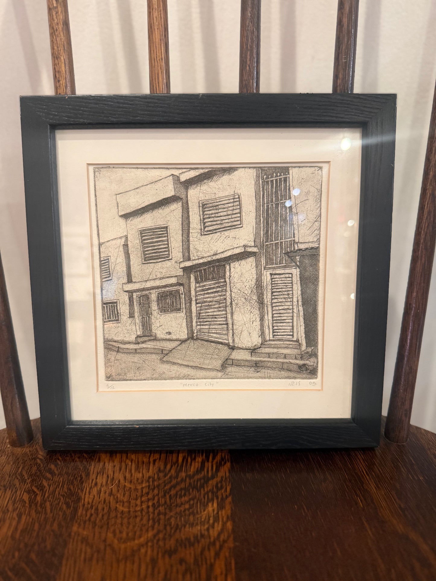 Numbered 5/12 Print of Mexico City