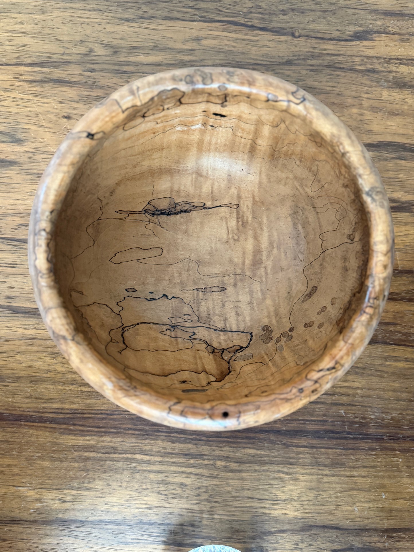 Rare Spalted Maple Bowl
