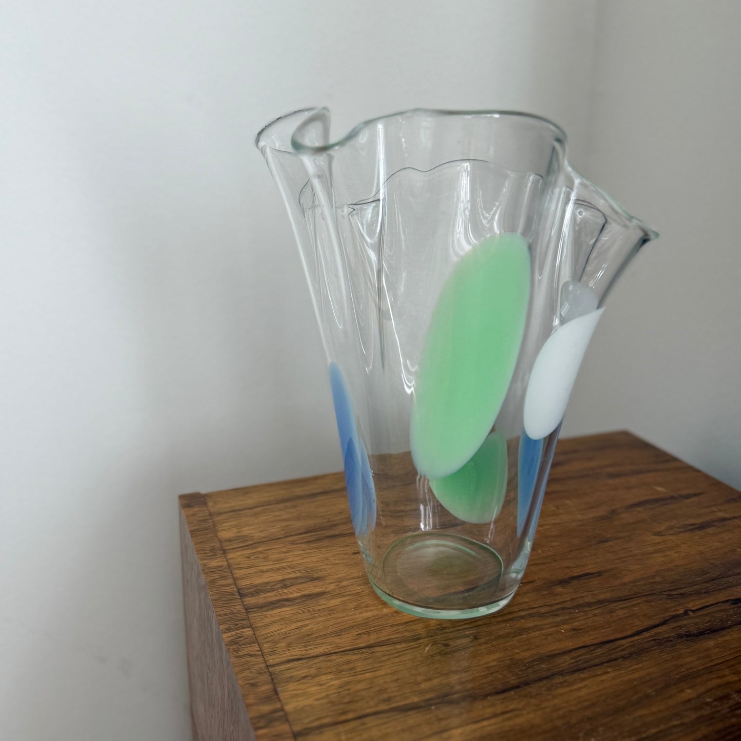 Fancy Vintage Hankerchief Vase