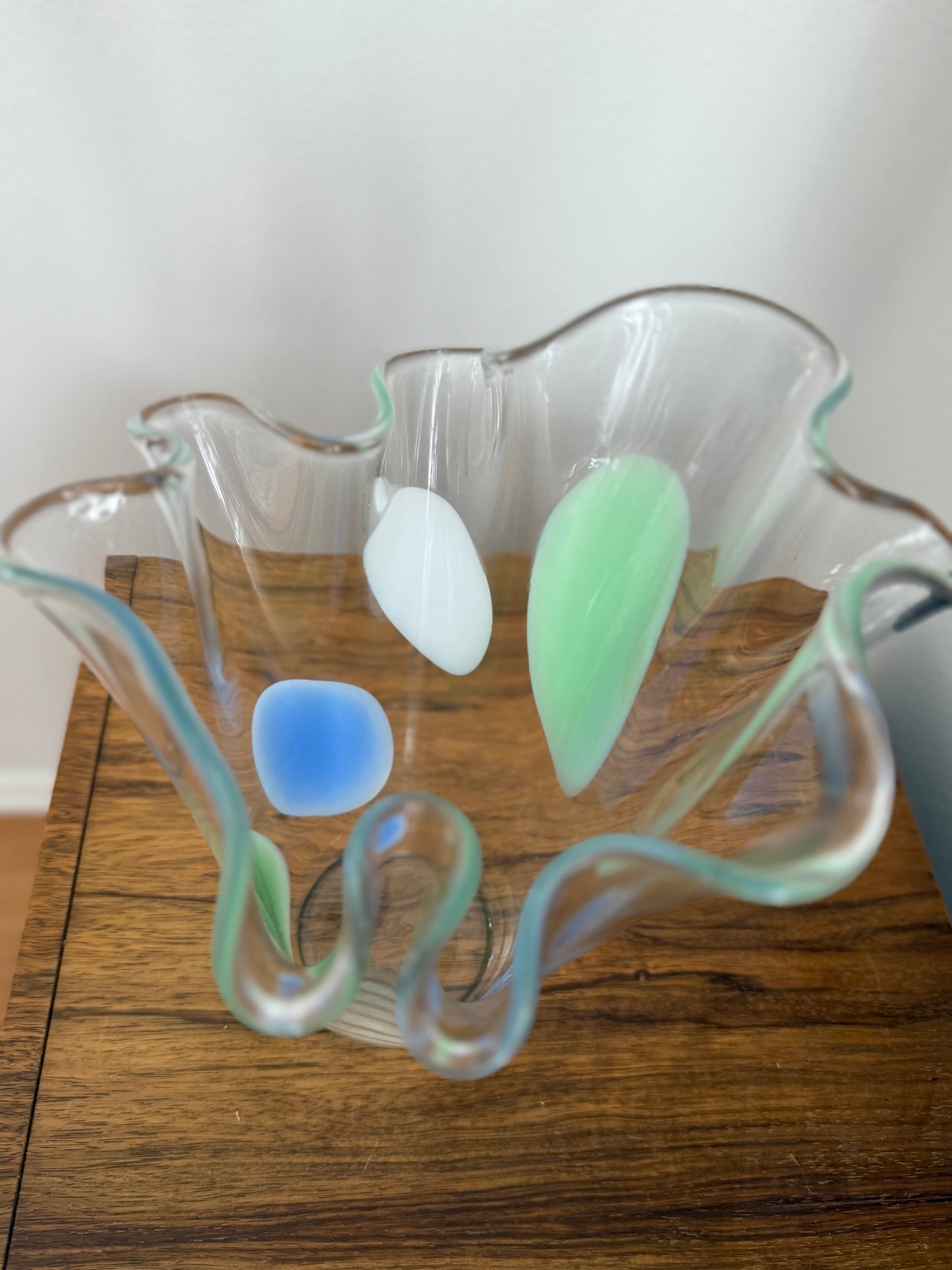 Fancy Vintage Hankerchief Vase