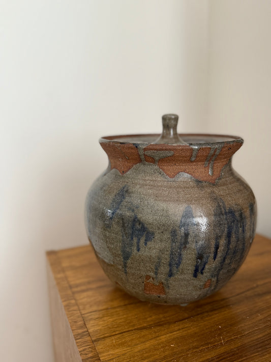 Remarkable Large Studio Pottery Jar