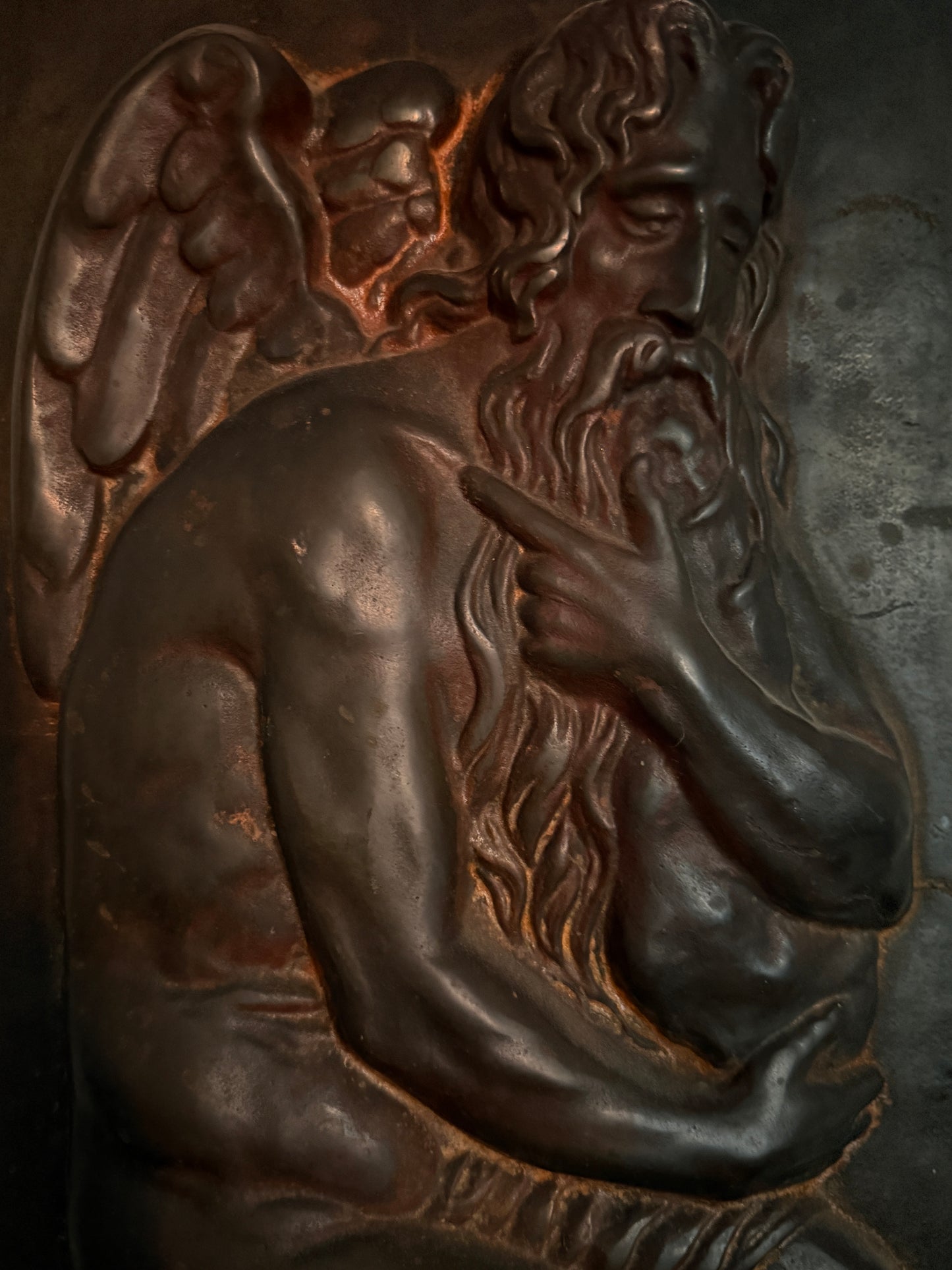 Bronze Bas-Relief Wall Plaque