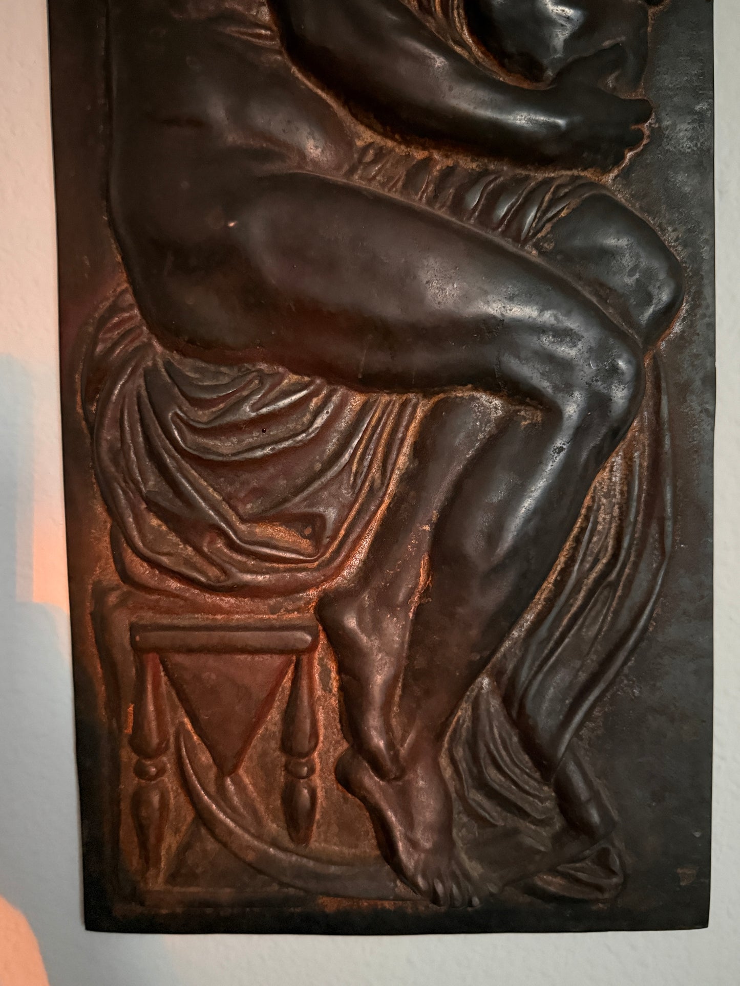 Bronze Bas-Relief Wall Plaque