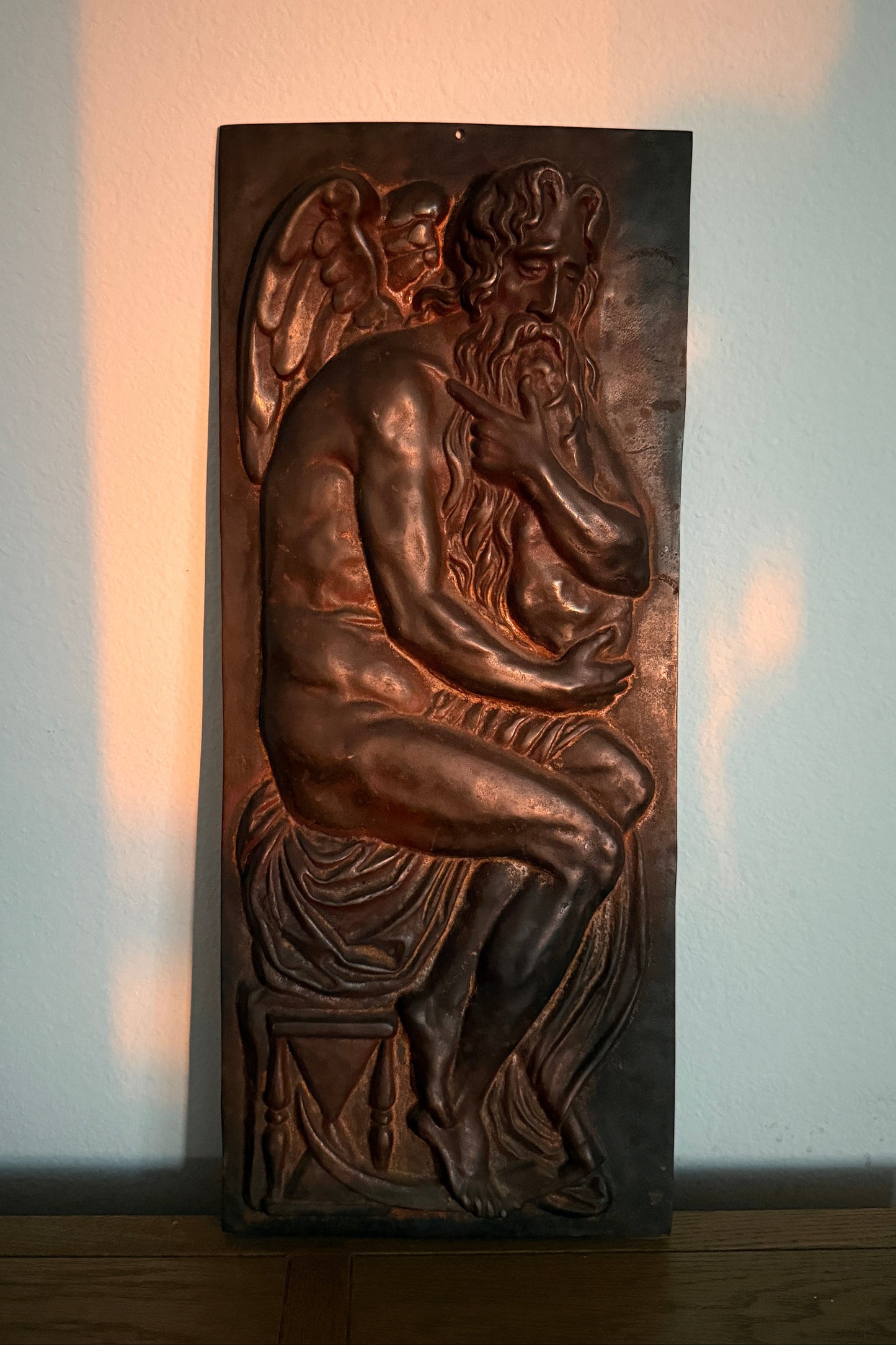Bronze Bas-Relief Wall Plaque