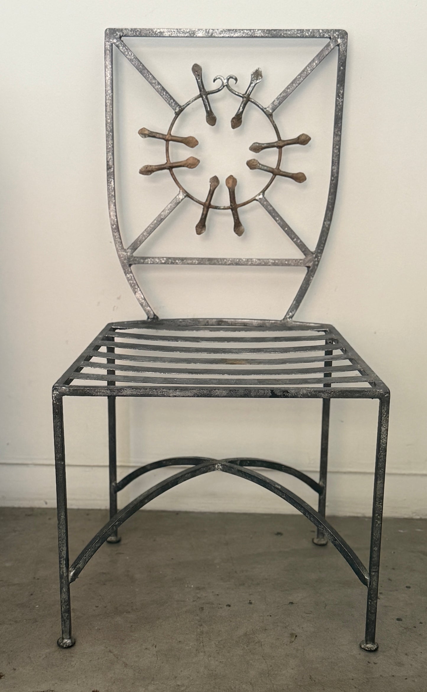 Wrought Iron Art Chair