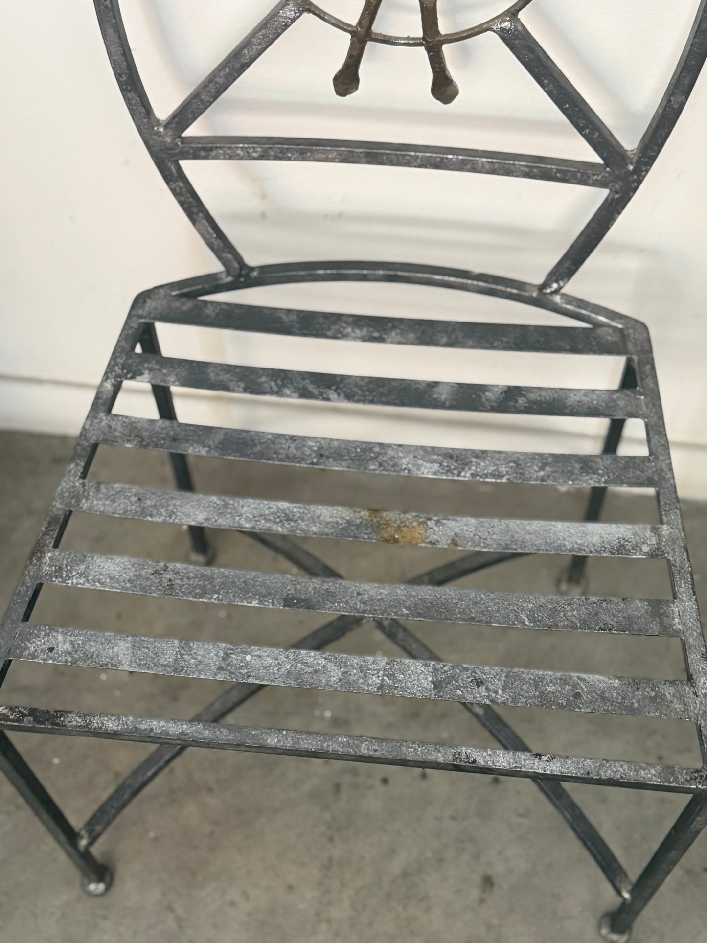 Wrought Iron Art Chair