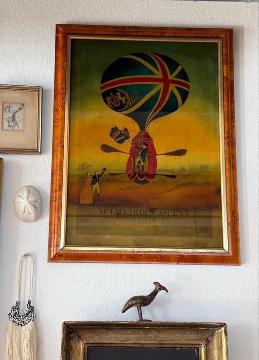 Reverse Glass Lithograph