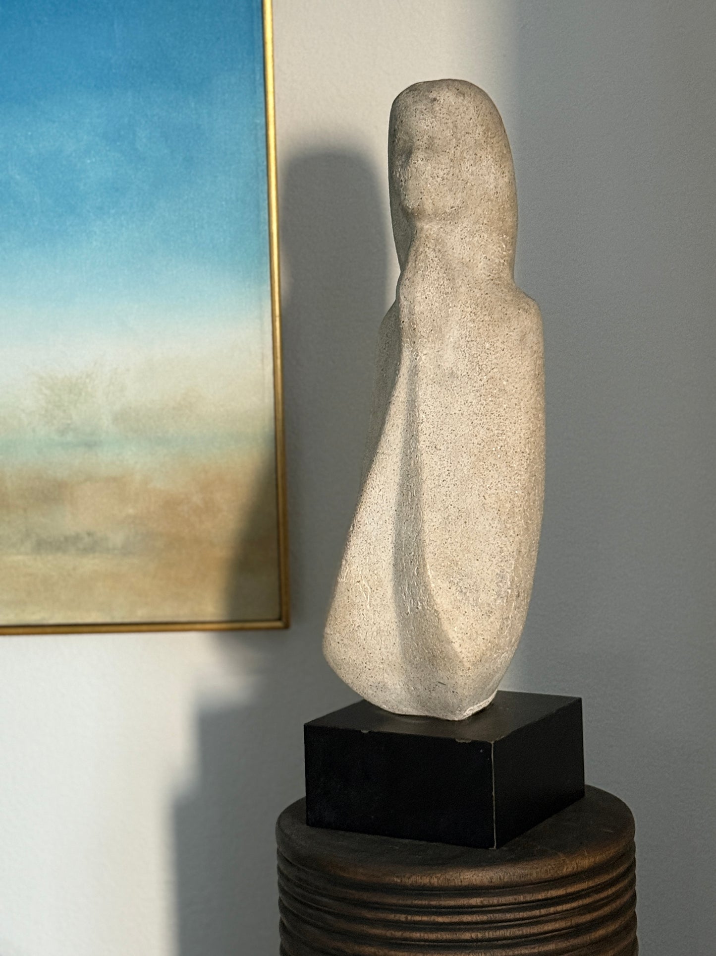 Prayers Up Stone Sculpture