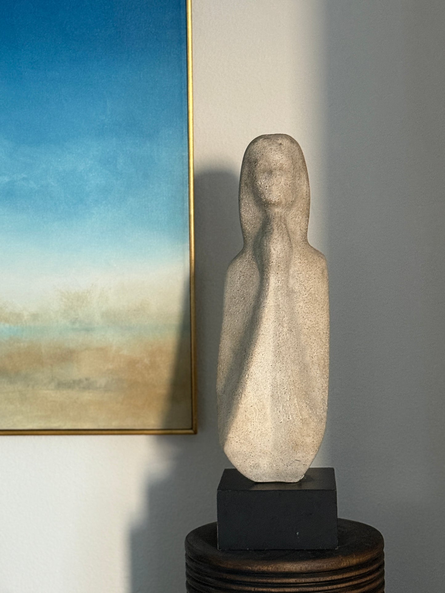 Prayers Up Stone Sculpture