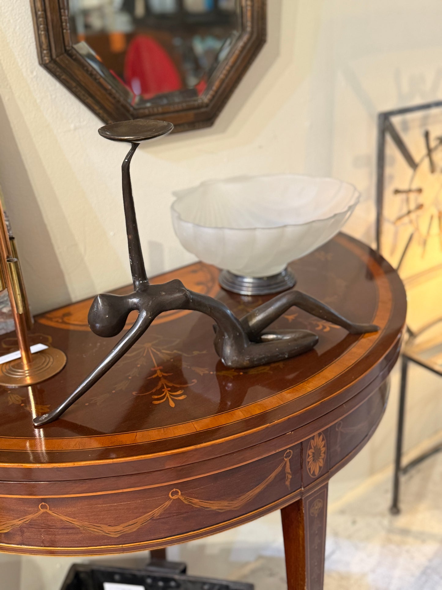 Art Deco Brass Female