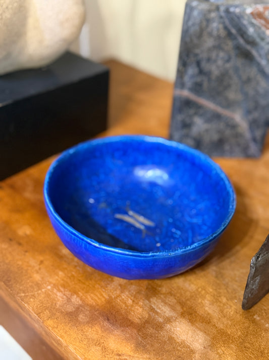Cobalt Studio Pottery Bowl