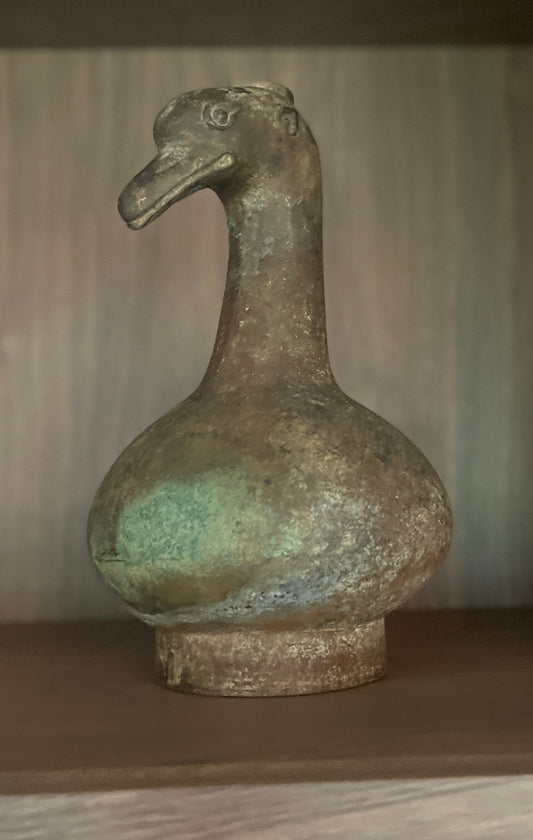 Bronze Bird Sculpture