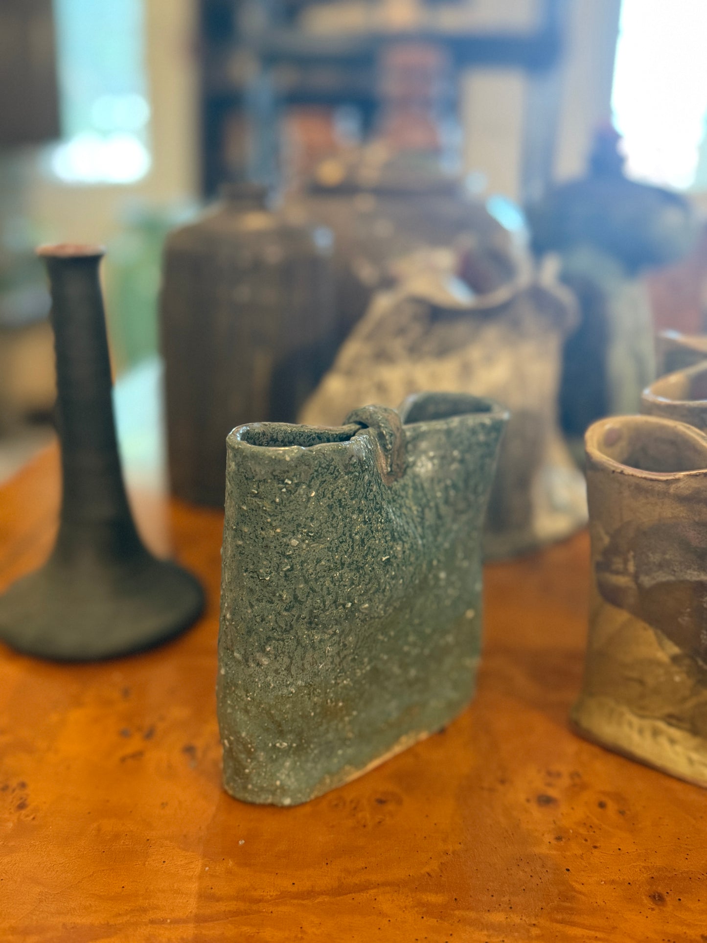 Artisanal Studio Pottery Vase