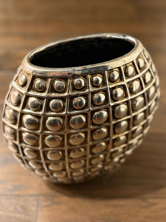 Vintage Mexican Silver Vase