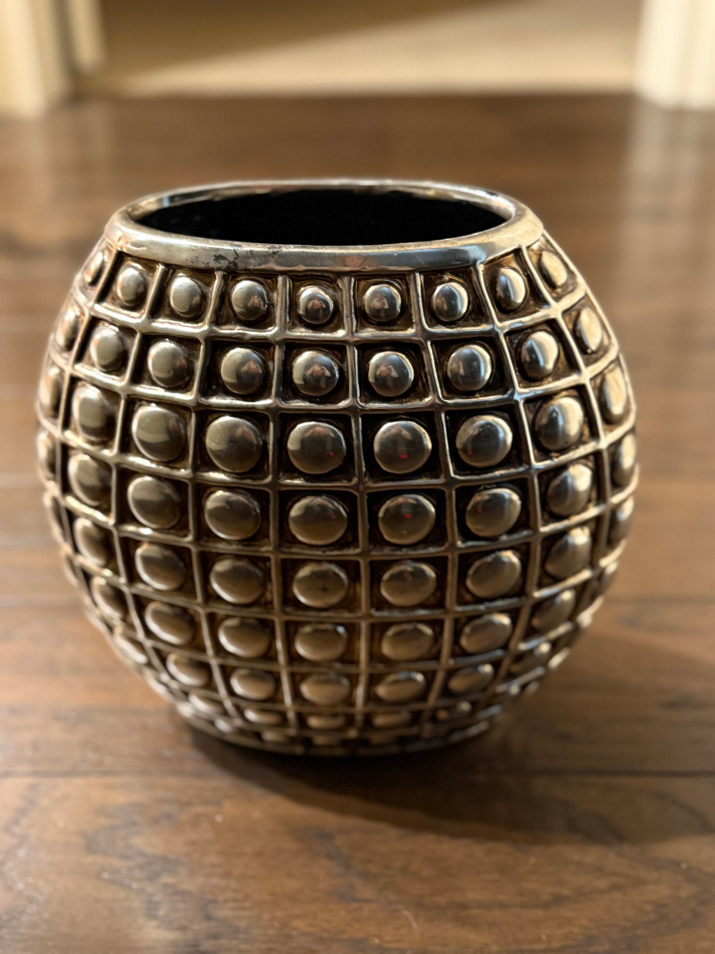 Vintage Mexican Silver Vase
