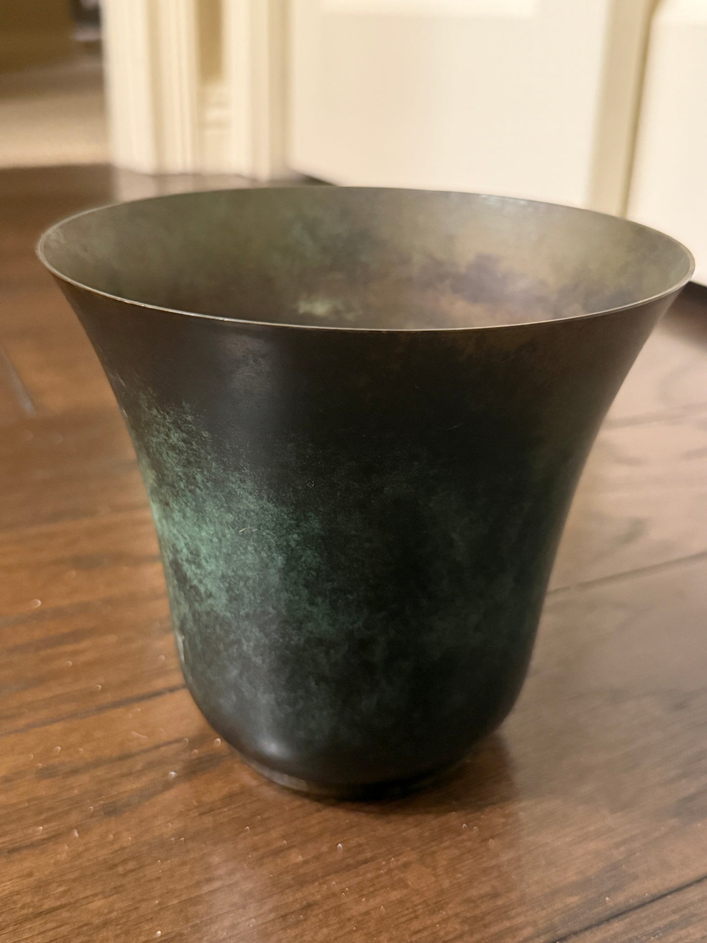 Deco Era Bronze Sorensen Vase