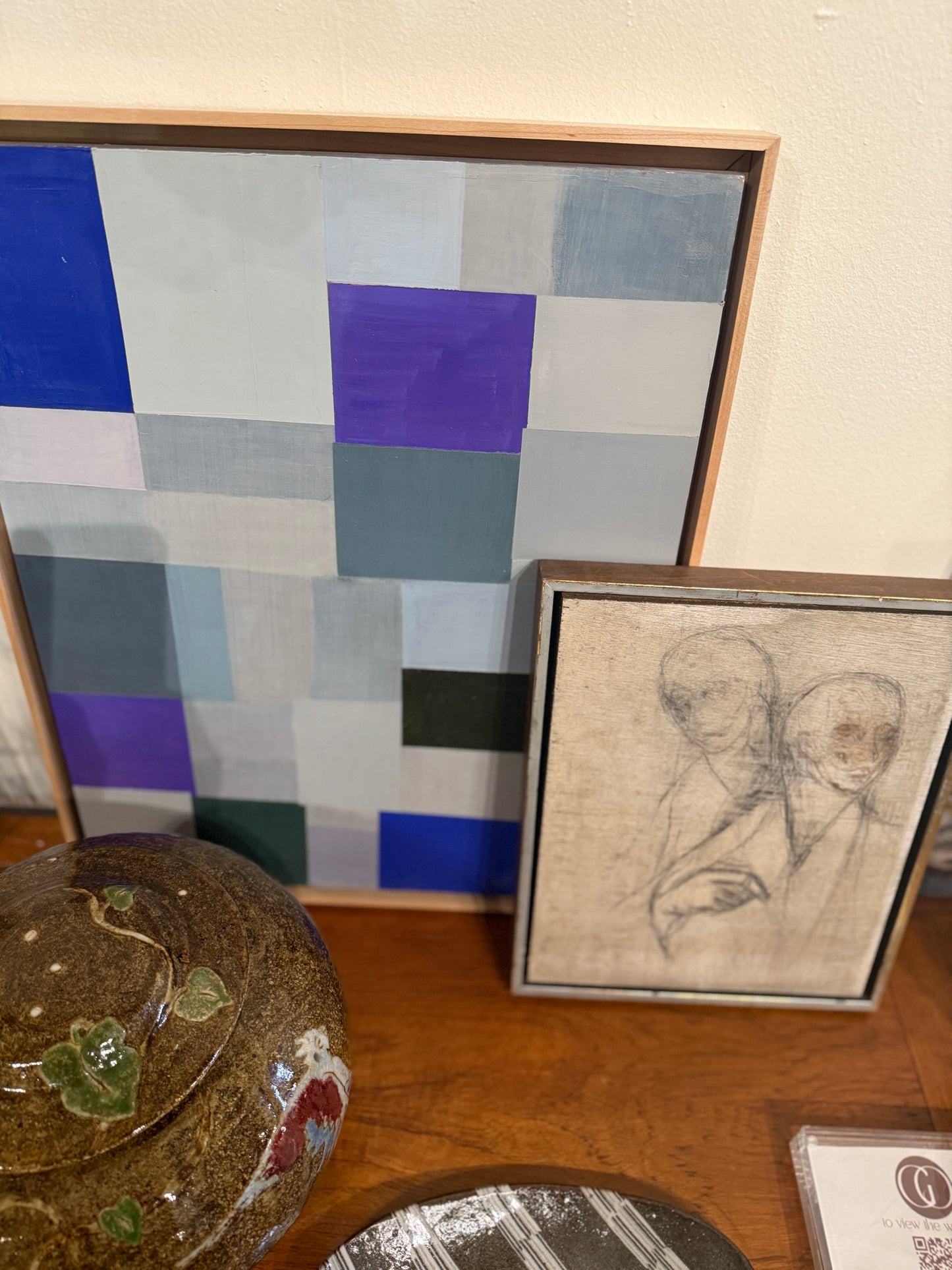 Geometric Painting of Layered Boxes
